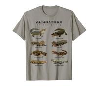 Alligatori del mondo Camicia Global Alligator Species Maglietta