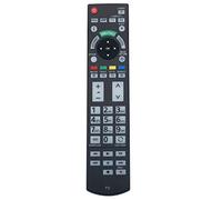 ALLIMITY N2QAYB000715 Telecomando Fit for Panasonic Viera TV TX-L42ET50E TX-L42ETW50 TX-L55DT50Y TX-L55WT50B TX-P42ST50Y TX-P42STW50 TX-P50ST50E TX-P50ST50Y TX-P65STW50