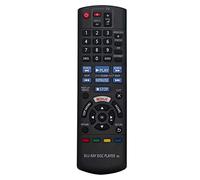 ALLIMITY N2QAYB001029 Telecomando Replace Fit for Panasonic Blu Ray Disc Player DMP-BD83 DMP-BD84 DMP-BD843 DMP-BDT165 DMP-BDT166 DMP-BDT167 DMP-BDT168 DMP-BD83 DMP-BD833 DMP-BDT167EG DMP-BD833EGK