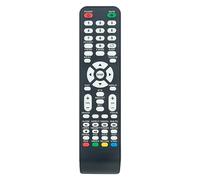 ALLIMITY Sostituisci Telecomando adatto per TREVI TOSHIBA SUNSTECH SONORO SOGO SMART-TECH SILVER SELECLINE 888098/32S17 IP-LE494397 LE-4318 LE-4019NTS LED01E32H 39SUN18TS 37C3035DG LTV2022HD