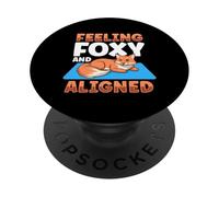 Allineamento dei chakra - Volpe PopSockets PopGrip Adesivo