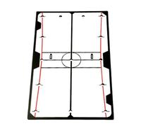 Allineamento dello specchio per il putting da golf - Allenatore di swing per interni ed esterni, correzione della traiettoria della mano sinistra e destra, per la pratica della postura e della c