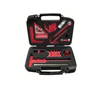 Allineamento multifunzionale in lega di alluminio per falegnameria - Guide di installazione sicure per la produzione di mobili e la lavorazione del legno Morsetti per la pianificazione di progetti in