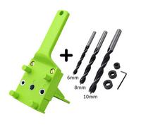 Allineamento preciso Pocket Hole Jig Locator plastica robustezza fori di foratur