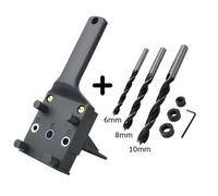 Allineamento preciso Pocket Hole Jig Locator plastica robustezza fori di foratur