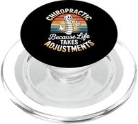 Allineamento spinale chiropratico Retro Salute della colonna vertebrale PopSockets PopGrip per MagSafe