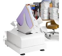 Allineatore Automatico Da Scrivania, Grande Capacità 500 Pagine, Raddrizzamento In 5 Secondi, Adatto Per La Rilegatura E Lo Smistamento Di Documenti In Formato A4/A5/A6