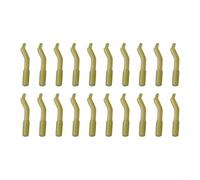 Allineatore in silicone per terminali CHOD Rig per facilitare il posizionamento dell'amo e le prestazioni dell'impianto di perforazione con esche inferiori (giallo, 30 pezzi)