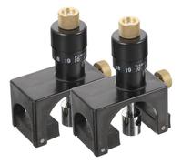 Allineatore per Pialla Piana in Rame e ABS, Nero, Magnetico | Calibratore per Lame, Marcature Leggibili, per Falegnami e Hobbisti del Legno