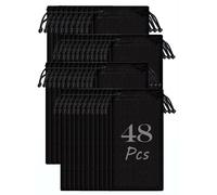 All'Ingrosso Lotto 12 A 300 Pezzi Nero Micro Fibra Bustina Sole Trasporto Case