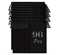 All'Ingrosso Lotto 12 A 300 Pezzi Nero Micro Fibra Bustina Sole Trasporto Case
