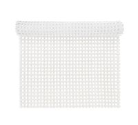 ALLINKIT Rotolo di rattan bianco, 40,6 cm x 9,6 m, rotolo di plastica in rattan intrecciato, per mobili, sedie, armadietti, soffitti