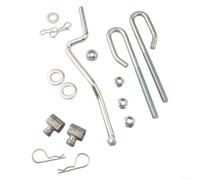 AllinOne - Kit di ganci per sollevamento del ponte, compatibile con più modelli di tosaerba GX20497, GX24864, GX21718, GX26085, inclusi D105, D110, D120, D130, D140, D150, D160