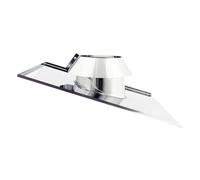 ALLINOX Faldale Inclinato Acciaio INOX AISI 304 Per Canna Fumaria (DN 200)