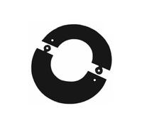 ALLINOX Kit Tubi Canna Fumaria 100 mm Per Stufa a Pellet o Legna In Acciaio Nero Antigraffio Impianto Uscita Fumi Componenti Da Interno MADE IN ITALY (ROSONE COMPONIBILE)