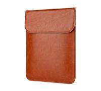Allinside 11-12 Pollici Custodia per Laptop Compatibile con MacBook Air 11 2010-2015 (A1370 A1465)/MacBook 12 2015-2017 (A1534), Custodia in Pelle PU, Marrone
