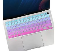 Allinside - Cover per tastiera per MacBook Air 13" A2179 2020 Release con Touch ID e display Retina, versione US, colore: Blu ombre rosa