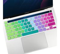 Allinside - Cover per tastiera per MacBook Pro 2020 13" A2251 A2289 e MacBook Pro 16" Touch Bar A2141, arcobaleno