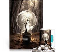 All'interno di una lampadina Puzzle 2000 pezzi per adolescenti Antistress Vacanza in patria Uccidere il tempo Giocattoli per la decorazione della casa 70x100cm