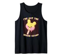 all'Interno Scoop Bunny Ice Pop Kawaii Canotta