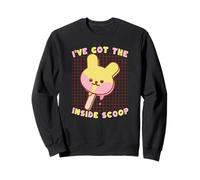 all'Interno Scoop Bunny Ice Pop Kawaii Felpa