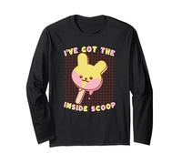 all'Interno Scoop Bunny Ice Pop Kawaii Maglia a Manica