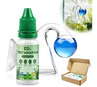 Allisway Co2 Acquario Kit Completo Tester Co2 Acquario Co2 Drop Checker 15 ml