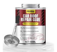 AllisWay Colla Cielo Auto, Colla per Tappezzeria Auto, Collas per Tessuti Autos, Forte Forza Adesiva, Adatto per Rivestimenti del Tetto Dell'Auto in Tessuto, Pelle e Altri Materiali, 100ML