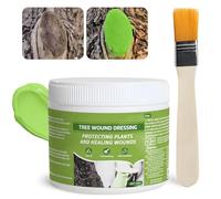 Allisway Mastice per Innesti, Mastice Cicatrizzante per Potature, Cicatrizzante per Piante, Adatto per Alberi da Frutto, Arbusti, Bonsai, Accelera Guarigione Ferite, Forma Pellicola Protettiva, 300 g