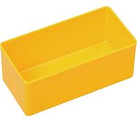 Allit 456301 Euro Plus - Scatola di immagazzinaggio, misura 2, 54 x 108 x 45 mm, colore: Giallo