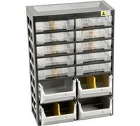 Allit 458140 Armadietto porta minuteria VarioPlus Basic D 21 (L x A x P) 305 x