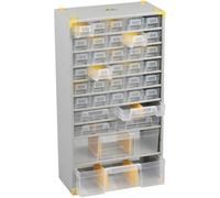 Allit 465620 Cassettiera porta minuteria (L x L x A) 300 x 140 x 565 mm Scompar