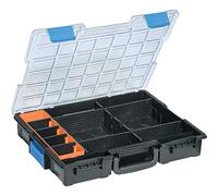 Allit EuroPlus Pro > K<44/12-6 - Valigetta professionale con clip di collegamento, 12 scomparti