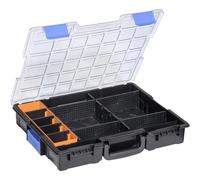 Allit EuroPlus Pro > K<44/12-6 - Valigetta professionale con clip di collegamento, 12 scomparti