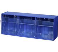 Allit Folding Box Magazine (W x H x D) 600 x 240 x 200 mm blu, Varioplus trasparente Proflip 3 464410 1 St. (464410) NEW