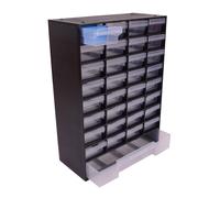 Allit VarioPlus Hobby 33 Kleinteilemagazin Nero 1 pz, Impilabile