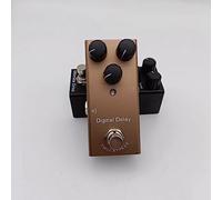 alljita Pedale per chitarra elettrica multi effetto, processore del suono caldo e naturale, accessorio portatile per chitarra e basso, pedali multi effetti per chitarra, DC 9 V True Bypass (ritardo