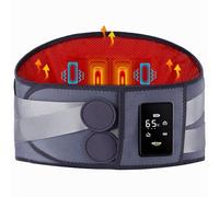 ALLJOY Cuscinetto termico senza fili per alleviare il dolore alla schiena, cuscinetti termici elettrici da 170 cm con tutore per la schiena per la parte bassa della schiena, massaggiatore per la