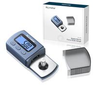 ALLmeter Tester di Forza per Stilo Giradischi Professionale, Alta Precisione 0.01g, Bilancia Digitale 0-5g con Custodia, LCD Retroilluminato, Scala di Tracciamento per Pickup MM MC MI e Piezoelettrici