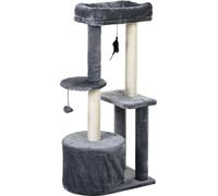AllMyPets Albero per Gatti Multilivello Coperto Arrampicata 147cm D30D75