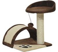 AllMyPets Albero Tiragraffi per Gatto marrone 36x36x44cm D30034