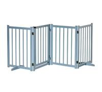 AllMyPets Cancelletto Cani Pieghevole Taglia Piccola/Media 237.5x36x80 cm Grigio