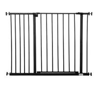 AllMyPets Cancelletto per Cani Estensibile in Metallo e Plastica Nero A228BKAO10
