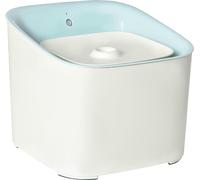 AllMyPets Dispenser Acqua Gatti e Cani da 3L Dispenser Acqua Automatico con Filtro a Carboni Bianco