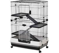 AllMyPets Gabbia a 3 Piani in Metallo per Roditori Criceti Conigli D51055
