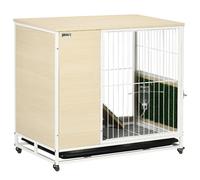 AllMyPets Gabbia Conigli Serbatoio d'Acqua Acciaio PVC 78x52.5x76.5 cm