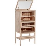 AllMyPets Gabbia per Roditori e Criceti a 4 Ripiani con Tetto Apribile D51083