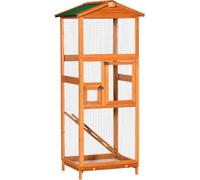 AllMyPets Gabbia per Uccelli Alta 165cm Arancione 004V00OG-D10