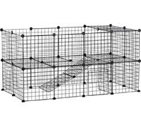 AllMyPets Recinto box gabbia fai da te conigli criceti L146xW73xH73cm D0607D