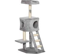 AllMyPets Tiragraffi Multilivello Gatti Cuccia Corde Sisal Grigio Chiaro D35349